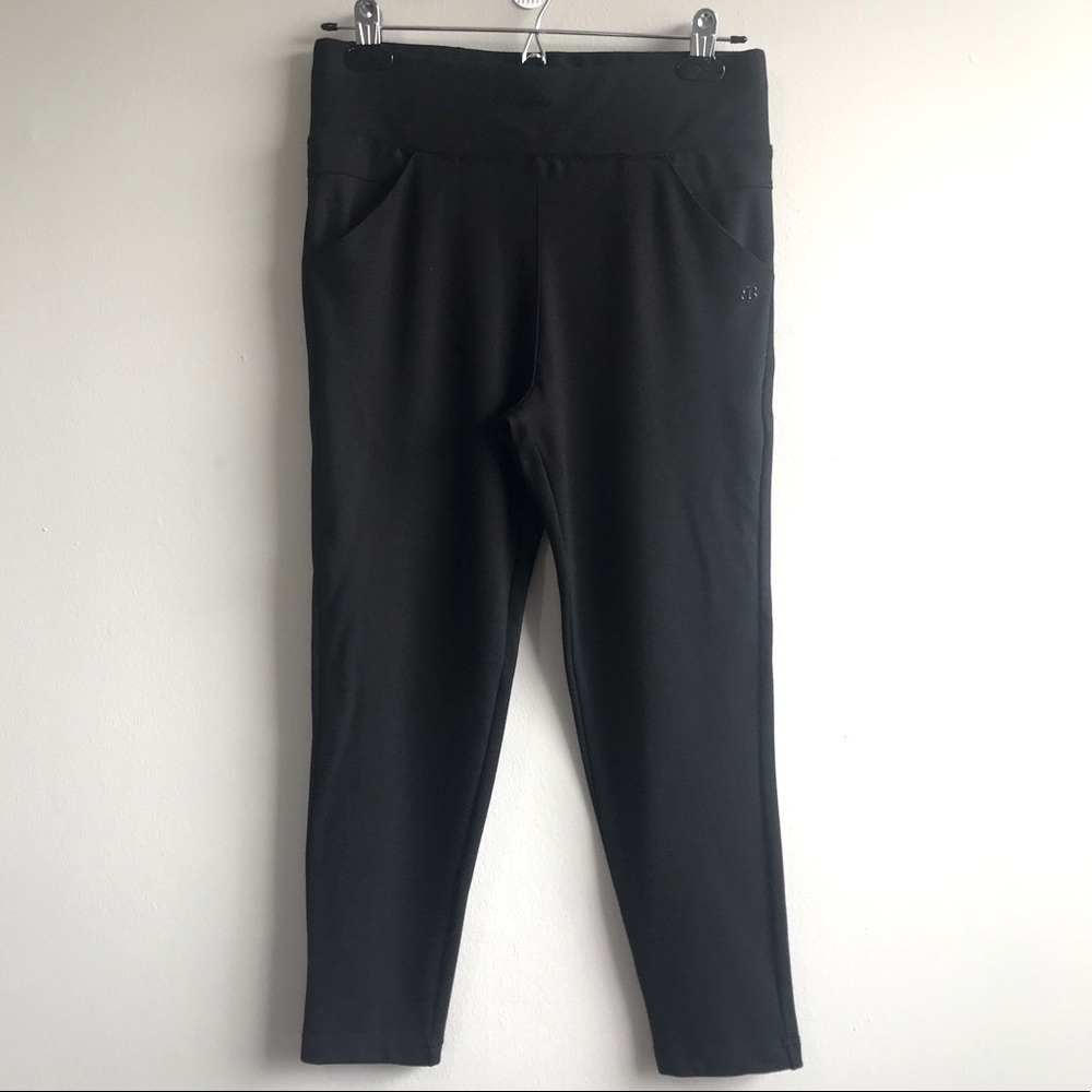 Betabrand black leggings size Small Petite